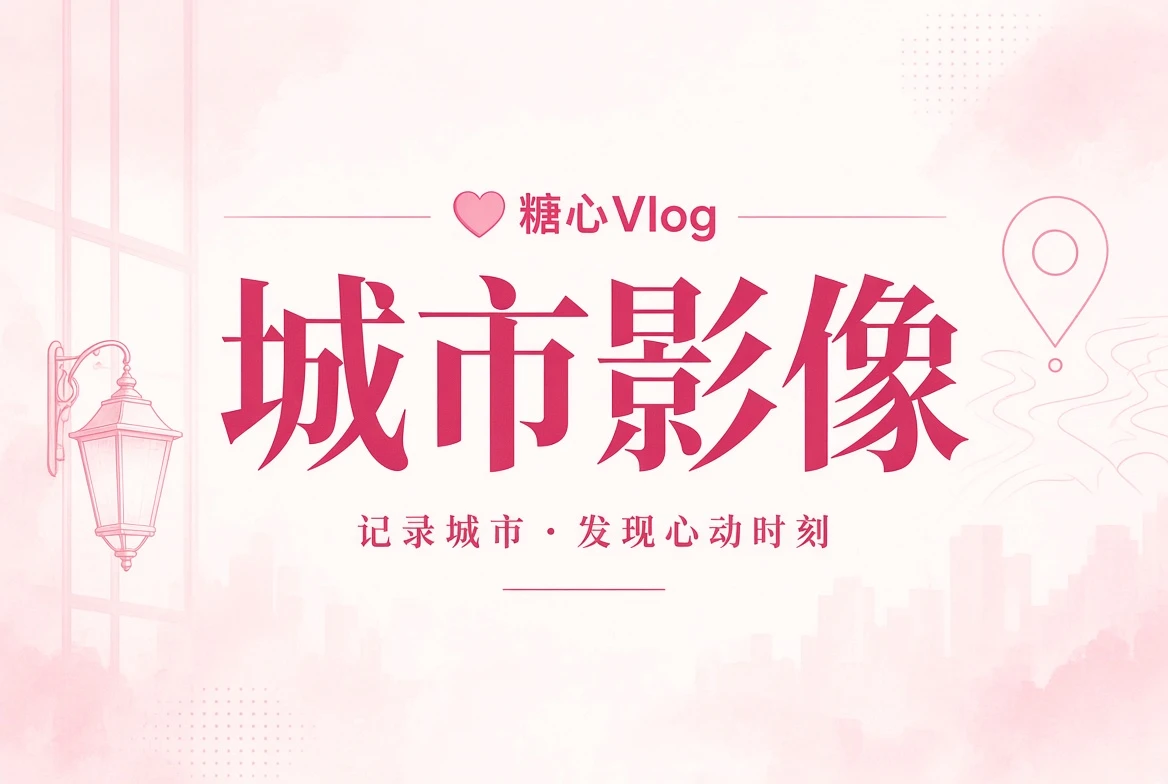 城市街巷和窗景的日常影像